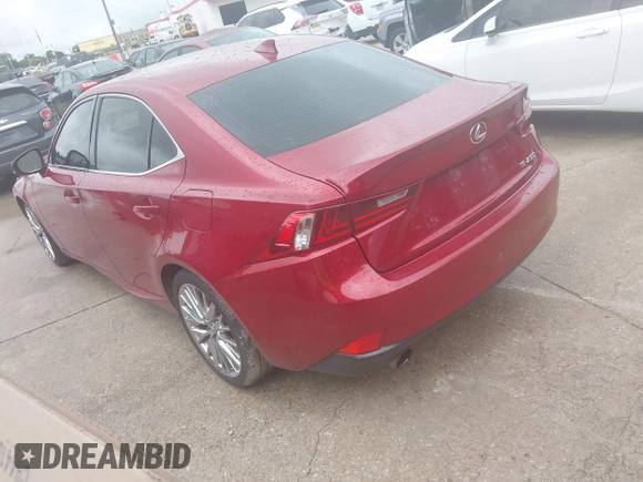 2014 Lexus IS 250 z VIN JTHBF1D27E5012244, wystawiony jako IAAI lot #42490296 z przebiegiem 281 756 mil mil oraz . Historia ofert i sprzedaży dostępna na DreamBid. Obrazek 3.