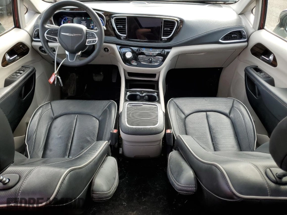 2023 Chrysler Pacifica Hybrid Limited с VIN 2C4RC1S70PR557019, выставлен на аукционе Copart как лот 57478485 с пробегом 40 164 миль миль и Чистый • Clean title. История ставок и продаж доступна на DreamBid. Изображение 8.