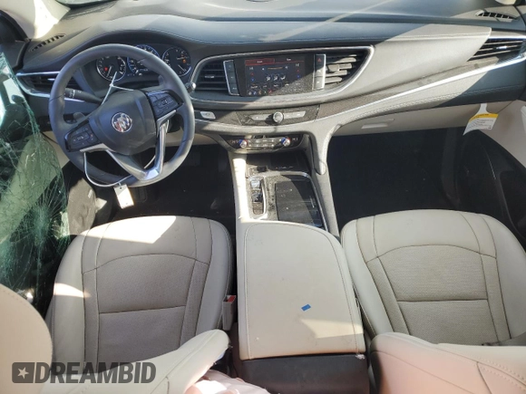 2023 Buick Enclave Premium with VIN 5GAEVBKW1PJ184780, listed as a Copart auction lot 51178575 with 13,185 mi miles and Salvage Title. Bid and sale history available at DreamBid. Image 8.