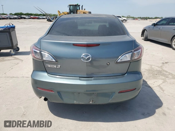 2013 Mazda 3 i SV with VIN JM1BL1TF8D1752535, listed as a Copart auction lot 52897985 with Not Provided miles and Clean Title. Bid and sale history available at DreamBid. Image 6.