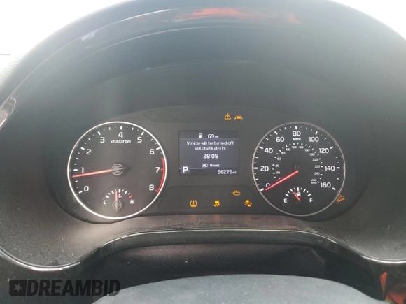 2023 Kia Seltos S with VIN KNDEU2AAXP7356776, listed as a Copart auction lot 64001135 with 58,275 mi miles and Salvage title. Bid and sale history available at DreamBid. Image 9.