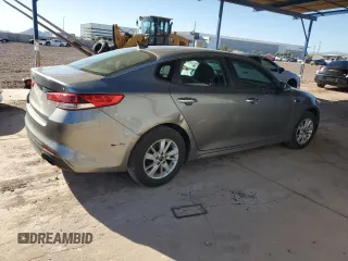 2018 Kia Optima LX with VIN 5XXGT4L34JG184071, listed as a Copart auction lot 49706515 with 129,464 mi miles and Salvage Title. Bid and sale history available at carsss.com. Image 3.