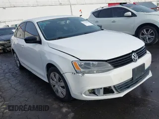 2012 Volkswagen Jetta Sedan S with VIN 3VW2K7AJ0CM401369, listed as a IAAI auction lot 41178544 with 142,137 mi miles. Bid and sale history available at carsss.com. Image 1.