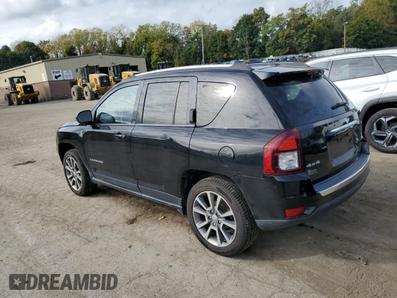 2015 Jeep Compass Limited with VIN 1C4NJDCB2FD292064, listed as a Copart auction lot 72728374 with 69,538 mi miles and Salvage Title. Bid and sale history available at carsss.com. Image 2.