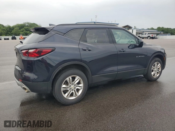 2020 Chevrolet Blazer LT with VIN 3GNKBCRS1LS656351, listed as a Copart auction lot 63394895 with 103,760 mi miles and Clean title. Bid and sale history available at DreamBid. Image 3.