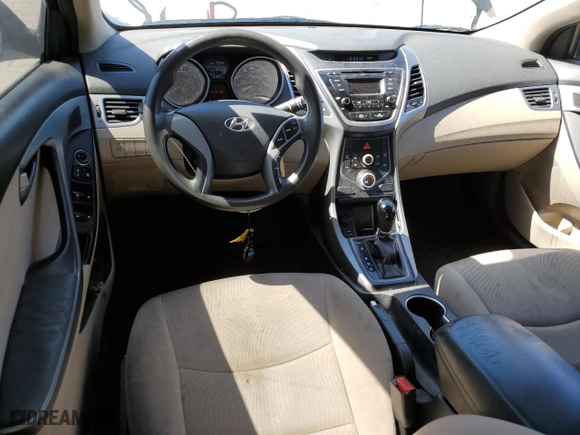 2016 Hyundai Elantra SE with VIN KMHDH4AE1GU575427, listed as a Copart auction lot 49914035 with 91,297 mi miles and Non Repairable. Bid and sale history available at carsss.com. Image 8.