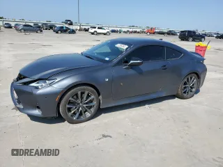 2021 Lexus RC with VIN JTHGZ5BC2M5023957, listed as a Copart auction lot 67286854 with 55,774 mi miles and Salvage Title. Bid and sale history available at carsss.com. Image 1.