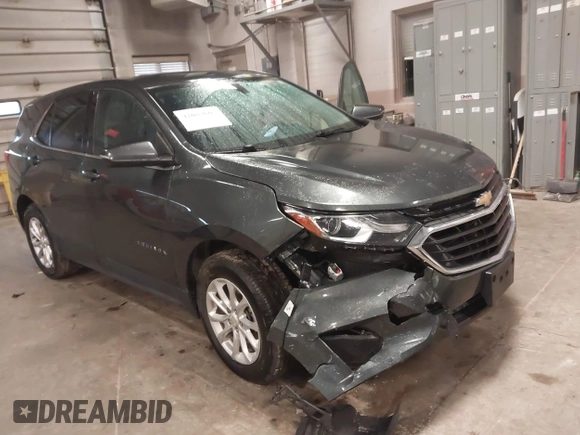 2018 Chevrolet Equinox LT with VIN 3GNAXJEVXJS609060, listed as a IAAI auction lot 42082607 with 75,987 mi miles. Bid and sale history available at carsss.com. Image 1.