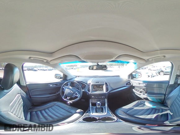 2015 Ford Edge SEL with VIN 2FMTK4J9XFBB59395, listed as a Copart auction lot 45499355 with 144,407 mi miles and Clean Title. Bid and sale history available at carsss.com. Image 14.