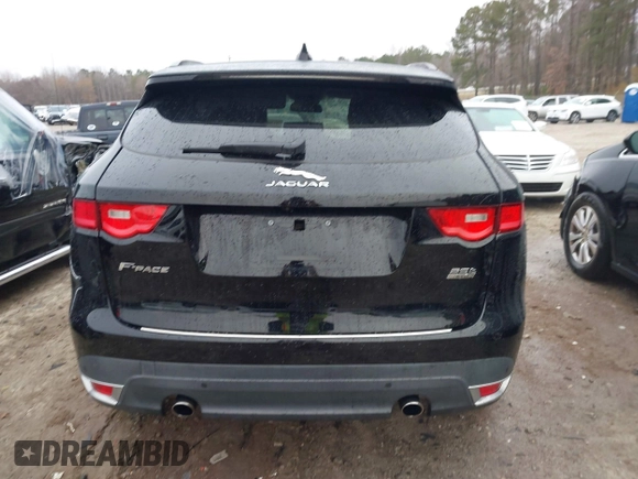 2018 Jaguar F-Pace 25t Premium with VIN SADCJ2FX0JA293960, listed as a IAAI auction lot 41099021 with 76,916 mi miles and . Bid and sale history available at DreamBid. Image 16.