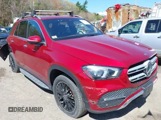 2020 Mercedes-Benz GLE 450 with VIN 4JGFB5KBXLA164494, listed as a IAAI auction lot 42112215 with 30,868 mi miles and . Bid and sale history available at DreamBid. Image 1.