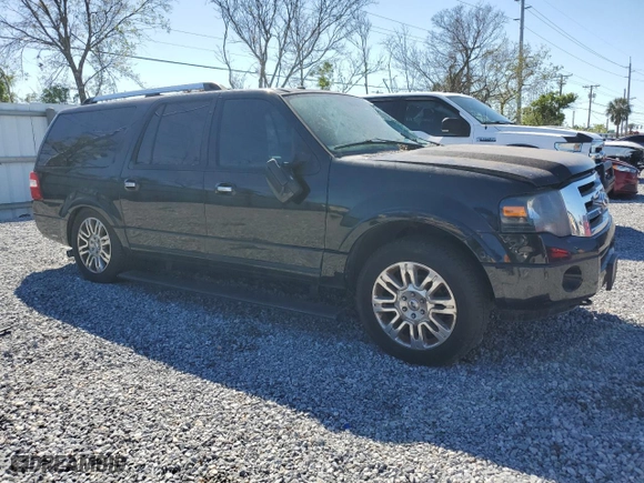 2012 Ford Expedition EL Limited with VIN 1FMJK2A57CEF17545, listed as a Copart auction lot 45698995 with 192,216 mi miles and Salvage Title. Bid and sale history available at carsss.com. Image 4.