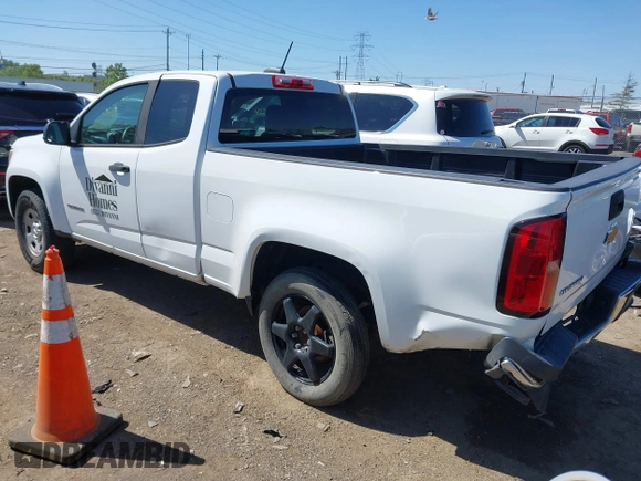 2018 Chevrolet Colorado 2WD Work Truck z VIN 1GCHSBEA8J1149178, wystawiony jako IAAI lot #42201189 z przebiegiem 128 046 mil mil oraz . Historia ofert i sprzedaży dostępna na DreamBid. Obrazek 3.