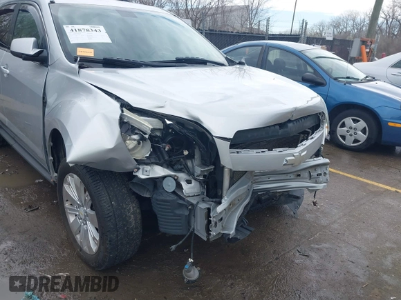 2010 Chevrolet Equinox LT w/2LT with VIN 2CNFLPEY6A6245981, listed as a IAAI auction lot 41878343 with 206,832 mi miles. Bid and sale history available at carsss.com. Image 6.