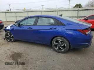 2023 Hyundai Elantra SEL with VIN KMHLS4AG9PU555411, listed as a Copart auction lot 47867865 with 23,460 mi miles and Salvage Title. Bid and sale history available at DreamBid. Image 2.
