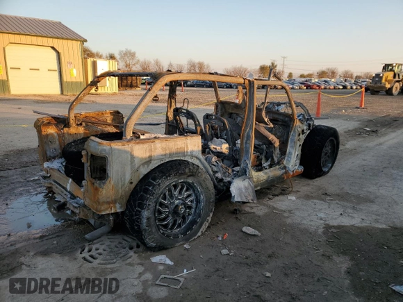 2018 Jeep Wrangler Unlimited Rubicon z VIN 1C4HJXFG6JW136094, wystawiony jako Copart lot #81048134 z przebiegiem Nie podano mil oraz Szkoda całkowita • Salvage title. Historia ofert i sprzedaży dostępna na DreamBid. Obrazek 3.