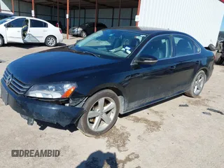 2012 Volkswagen Passat SE with VIN 1VWBH7A32CC047338, listed as a IAAI auction lot 41719936 with 184,255 mi miles. Bid and sale history available at carsss.com. Image 16.