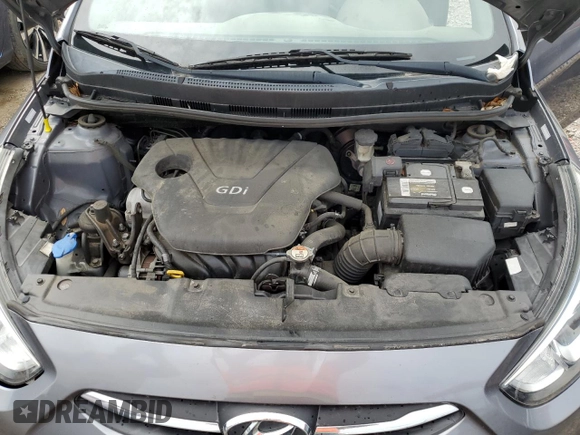 2016 Hyundai Accent SE with VIN KMHCT4AE8GU964561, listed as a Copart auction lot 60882613 with 97,194 mi miles. Bid and sale history available at carsss.com. Image 11.
