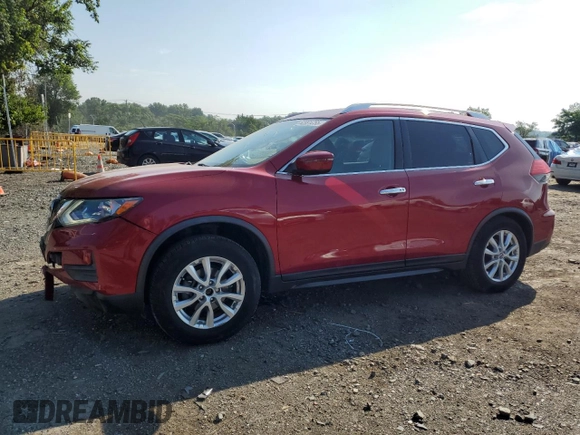 2017 Nissan Rogue SV with VIN JN8AT2MT3HW131089, listed as a Copart auction lot 62991255 with 89,213 mi miles and Salvage title. Bid and sale history available at DreamBid. Image 1.