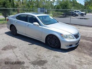 2011 Lexus LS 460 with VIN JTHBL5EF4B5105882, listed as a IAAI auction lot 42722489 with 178,042 mi miles and . Bid and sale history available at DreamBid. Image 1.