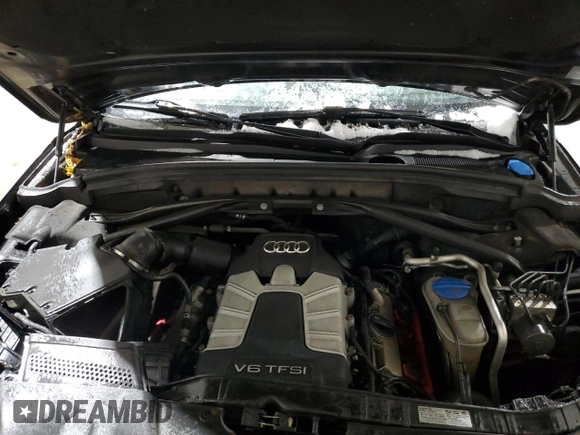2014 Audi SQ5 Premium Plus with VIN WA1CGAFP1EA097143, listed as a Copart auction lot 88471545 with 156,075 mi miles and Salvage title. Bid and sale history available at DreamBid. Image 12.