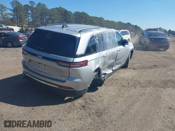 2023 Jeep Grand Cherokee Limited with VIN 1C4RJGBG2PC575376, listed as a IAAI auction lot 40078888 with 12,381 mi miles and . Bid and sale history available at DreamBid. Image 4.