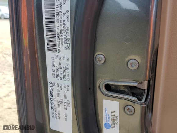 2013 Ram 2500 Laramie with VIN 3C6UR5FL5DG599976, listed as a Copart auction lot 46933795 with 182,660 mi miles and Salvage Title. Bid and sale history available at carsss.com. Image 12.