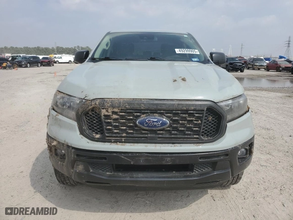 2023 Ford Ranger XL with VIN 1FTER4EH5PLE24753, listed as a Copart auction lot 49299905 with 19,901 mi miles and Salvage Title. Bid and sale history available at carsss.com. Image 5.