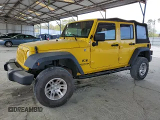 2008 Jeep Wrangler Unlimited X with VIN 1J4GA391X8L510238, listed as a Copart auction lot 50753955 with 226,775 mi miles and Salvage title. Bid and sale history available at DreamBid. Image 1.