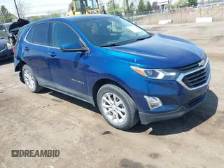 2020 Chevrolet Equinox LT z VIN 2GNAXJEV7L6124991, wystawiony jako IAAI lot #42159986 z przebiegiem 79 702 mil mil oraz . Historia ofert i sprzedaży dostępna na DreamBid. Obrazek 1.