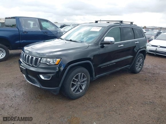 2017 Jeep Grand Cherokee Limited with VIN 1C4RJFBG6HC760929, listed as a IAAI auction lot 41723864 with 63,769 mi miles. Bid and sale history available at carsss.com. Image 17.
