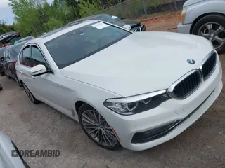 2018 BMW 5 Series 530e with VIN WBAJA9C58JB252398, listed as a IAAI auction lot 42070548 with Not Provided miles and . Bid and sale history available at carsss.com. Image 1.