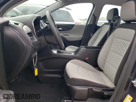 2018 Chevrolet Equinox LS with VIN 3GNAXHEV7JS634751, listed as a Copart auction lot 47396065 with 84,359 mi miles and Salvage Title. Bid and sale history available at DreamBid. Image 7.
