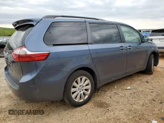 2015 Toyota Sienna Ltd with VIN 5TDDK3DC1FS118792, listed as a Copart auction lot 53094225 with 119,132 mi miles and Salvage Title. Bid and sale history available at carsss.com. Image 3.