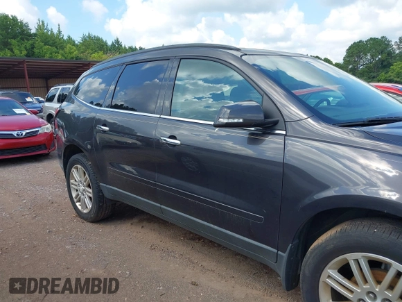 2015 Chevrolet Traverse LT with VIN 1GNKRGKDXFJ231425, listed as a IAAI auction lot 42534443 with Not provided miles and . Bid and sale history available at DreamBid. Image 13.