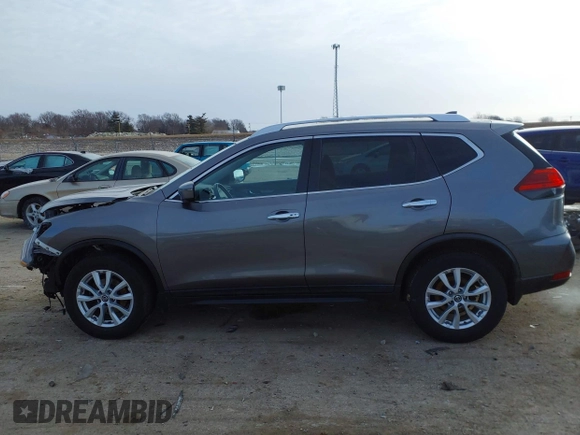 2017 Nissan Rogue SV with VIN KNMAT2MV9HP537448, listed as a IAAI auction lot 41609222 with 71,971 mi miles. Bid and sale history available at carsss.com. Image 15.