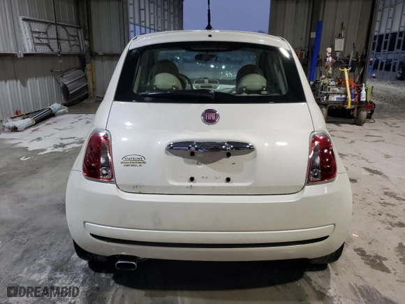 2015 FIAT 500 Pop with VIN 3C3CFFAR3FT620482, listed as a Copart auction lot 81284394 with 106,878 mi miles and Salvage Title. Bid and sale history available at carsss.com. Image 6.