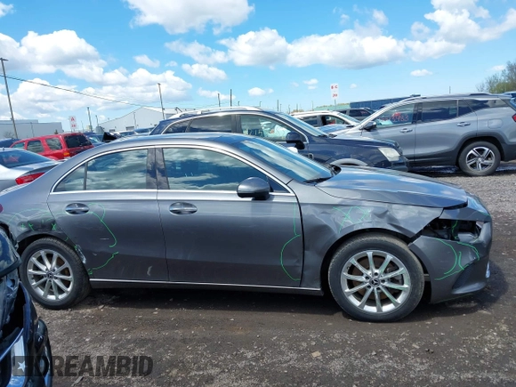 2019 Mercedes-Benz A 220 with VIN WDD3G4FB5KW024213, listed as a IAAI auction lot 42235197 with 49,251 mi miles and . Bid and sale history available at DreamBid. Image 13.