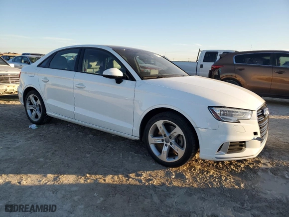 2017 Audi A3 Sedan Premium with VIN WAUAUGFF1H1039289, listed as a Copart auction lot 87907425 with 110,033 mi miles and Clean Title. Bid and sale history available at carsss.com. Image 4.