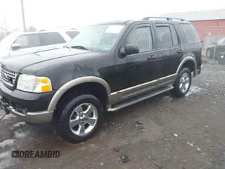 2003 Ford Explorer Eddie Bauer with VIN 1FMDU74W03UB93711, listed as a IAAI auction lot 41928384 with 187,255 mi miles and . Bid and sale history available at DreamBid. Image 2.