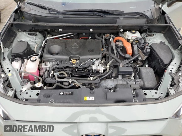 2021 Toyota RAV4 Hybrid XLE with VIN 2T3RWRFV8MW116853, listed as a Copart auction lot 65974935 with 89,319 mi miles and Salvage title. Bid and sale history available at DreamBid. Image 12.