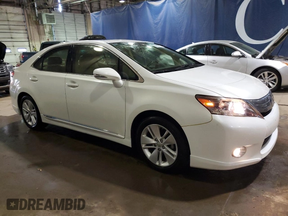 2012 Lexus HS with VIN JTHBB1BA9C2049574, listed as a Copart auction lot 52518795 with 137,491 mi miles and Clean Title. Bid and sale history available at carsss.com. Image 4.