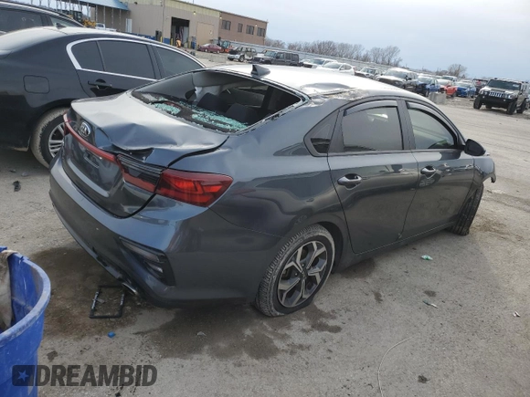 2019 Kia Forte LXS with VIN 3KPF24AD8KE034498, listed as a Copart auction lot 47986945 with 72,872 mi miles and Salvage title. Bid and sale history available at DreamBid. Image 3.