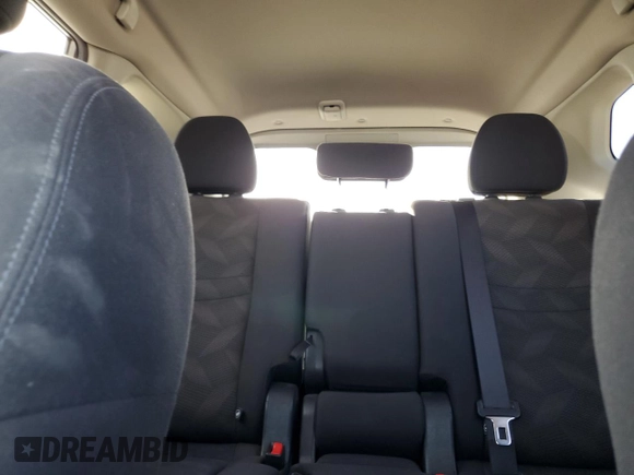2016 Nissan Rogue SV with VIN KNMAT2MV9GP622515, listed as a Copart auction lot 48576075 with 132,907 mi miles and Salvage Title. Bid and sale history available at carsss.com. Image 10.