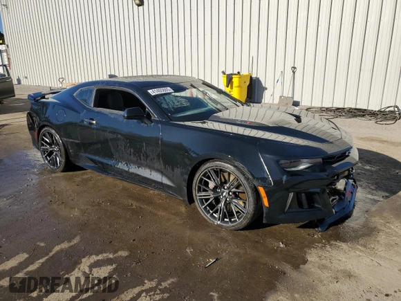 2018 Chevrolet Camaro ZL1 with VIN 1G1FK1R61J0183274, listed as a Copart auction lot 41405865 with Not Provided miles and Non Repairable. Bid and sale history available at carsss.com. Image 4.
