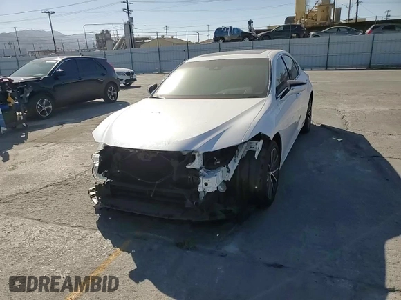2024 Lexus ES 300h with VIN 58ADA1C1XRU054067, listed as a Copart auction lot 56559045 with 9,707 mi miles and Salvage title. Bid and sale history available at DreamBid. Image 13.