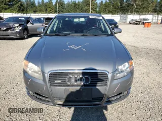 2007 Audi A4 2.0T with VIN WAUDF78E07A170949, listed as a Copart auction lot 63850645 with 176,621 mi miles and Salvage title. Bid and sale history available at DreamBid. Image 5.