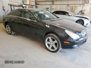 2007 Mercedes-Benz CLS 550 with VIN WDDDJ72X67A083896, listed as a Copart auction lot 58011355 with 126,102 mi miles and Salvage title. Bid and sale history available at DreamBid. Image 4.