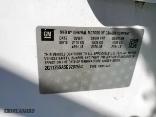 2016 Chevrolet Impala LS with VIN 2G11Z5SA5G9207554, listed as a Copart auction lot 47262705 with 153,089 mi miles and Clean Title. Bid and sale history available at carsss.com. Image 12.