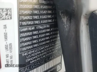 2020 Land Rover Range Rover z VIN SALGS5SE1LA412529, wystawiony jako Copart lot #41509965 z przebiegiem 24 896 mil mil oraz Szkoda całkowita • Salvage title. Historia ofert i sprzedaży dostępna na DreamBid. Obrazek 15.